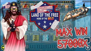 💥 3 PLAYERS HIT LAND OF THE FREE SLOT MAX WIN (NOLIMIT CITY)