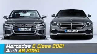 Mercedes E-Class 2021 Vs Audi A6 2020 | Design Comparison