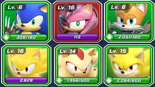 Sonic Forces - All Prime Characters vs All Super Characters: Boscage Maze Sonic, Super Sonic, Rusty