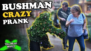 This Guy Is CRAZY!! Bushman Scare Prank in San Antonio Texas