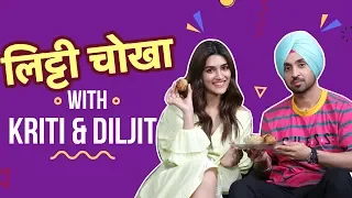 Diljit Dosanjh & Kriti Sanon के साथ फूल ऑन मस्ती | Arjun Patiala | Litti Chokha with Celebrity