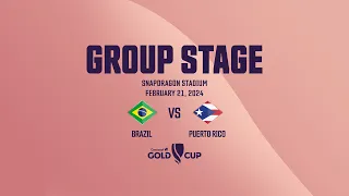 Brazil vs Puerto Rico | 2024 Concacaf W Gold Cup