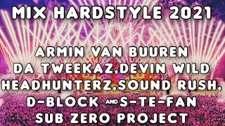 (Da Tweekaz, Devin Wild, Headhunterz, Sound Rush, Sub Zero Project) MIX HARDSTYLE 2021