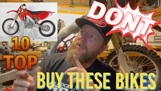 Don’t buy these Dirt bikes! Top 10