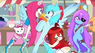 VS PINKIE PIE but Human Animation (ELEMENTS OF INSANITY) / FNF x MLP /Alexa Bayca