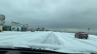 Galveston Texas Snow in February 2021