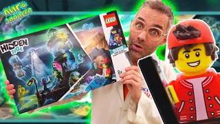 LEGO HIDDEN SIDE! Доктор ЗЛЮ собирает ЛЕГО МАЯК ТЬМЫ от ХИДДЕН САЙД! 1 и 2 пакеты! 13+