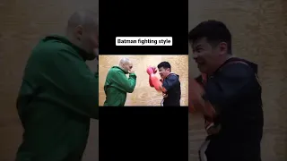 Batman Fighting Style