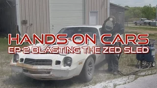 How To Soda & Media Blast a Car!  Hands-On Cars 2 from Eastwood
