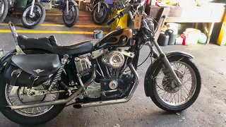 1979 Harley Davidson XLCH Ironhead Sportster 1000cc Kick Start only - Ref:1354