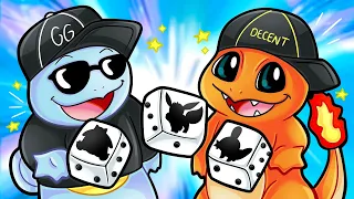 Dice Decide Our Randomized Starting Pokemon... Then We FIGHT!