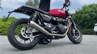 VANCE&HINES EXHAUST SOUND Triumph Speed Twin