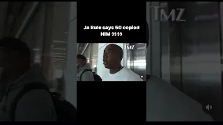 #JaRule tells #TMZ that #50Cent copied him and not the other way around 👀🤔