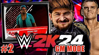 Er wird einfach CHAMPION 🤣 Komplettes Booking Chaos 🤯 WWE 2K24 GM MODE #2