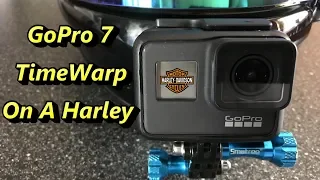 GoPro Hero 7 Black TimeWarp On A Harley-Davidson