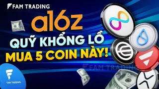 Quỹ A16Z: Bí Mật Đầu Tư 5 Đồng Coin Tiềm Năng (2024)
