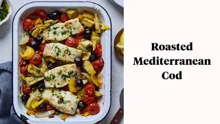 Mediterranean Style Baked Cod