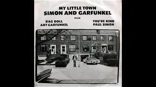 Simon & Garfunkel - My Little Town (HD/Lyrics)