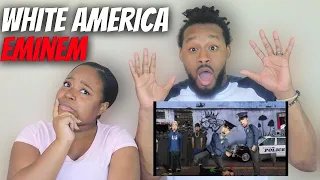 First Time Hearing Eminem "White America" | The Demouchets REACT