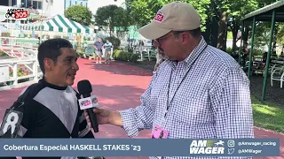 PACO LÓPEZ y su estrategia en el Haskell Stakes G1