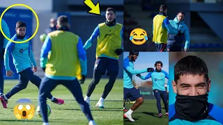 🔥 Unstoppable Lucas Roman called up by Xavi to replace Dembele in Barcelona training, Alarcon,Pedri