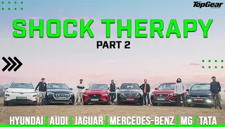 Shock Therapy Part.2 | Tigor EV | ZS EV | Kona EV | e-tron | EQC | I-Pace