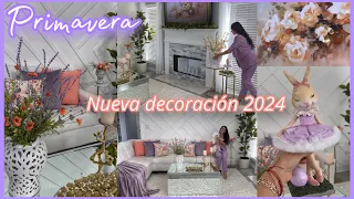DECORACIÓN SALA PRIMAVERA 2024 IDEAS para TU HOGAR| simple Living Room Decorating  Ideas