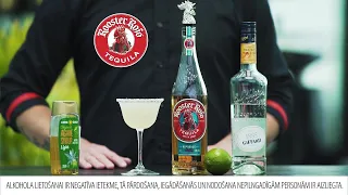 Margarita kokteiļa recepte ar Rooster Rojo