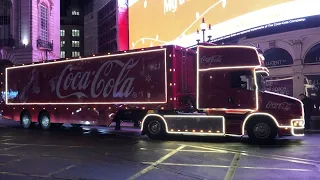 COCA-COLA CHRISTMAS TRUCK LONDON 2022🌲🎅❄️