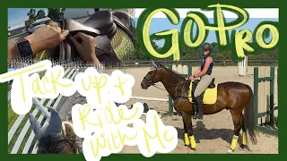 Tack Up & Ride with Me // GOPRO EDITION