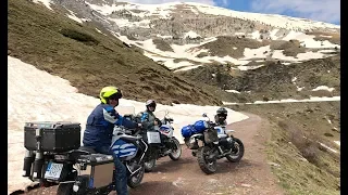 Huesca en moto. Pista de Chía off road. Alto Pirineo