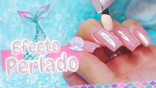 Perlas Glamorosas: Domina el Arte de las Uñas Nacaradas!