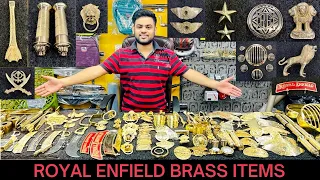 Royal Enfield Brass Items | Part-2 | A to Z Range of Brass Accessories | WhatsApp- 9555798738