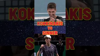 Tennis ATP Rome 2023 Kokkinakis vs Sinner #shorts