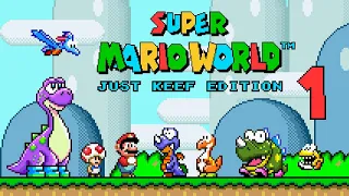 Super Mario World: Just Keef Edition v5.5 | SMW ROM Hack | Playthrough Part 1