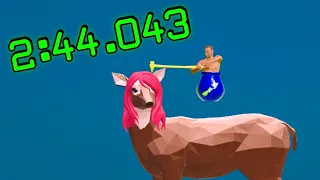 Getting Over It - Golfing Over It Map in 2:44.043