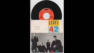 Level 42 - Lesson in love ★ Vinyl 7″ 45 giri