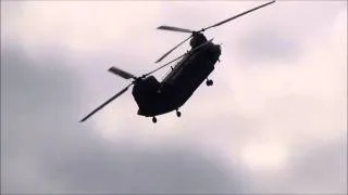 RAF Chinook at RAF Waddington 2014