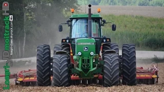 Tracteur Mythique : JOHN DEERE 4955 & Väderstad Rapid A600S | Semis de Colza 2015