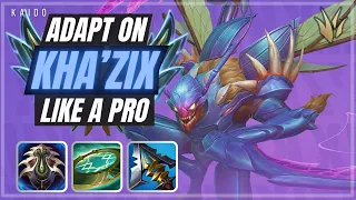 [Rank 1 Kha'zix] How to play Kha'zix in your Games Season 14 Jungle Guide | Kaido w/ Commentary