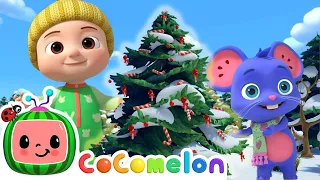 Deck the Halls (Christmas songs with Baby Animals) | CoComelon Animal Time Songs for Kids
