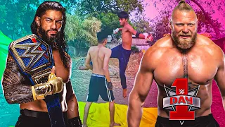 WWE DAY 1 Full Match- Roman Reigns vs Brock Lesnar | Backyard Wrestling 2022