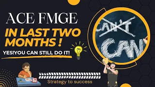 Best Strategy to crack FMGE in 2 months|Can I Crack exam now|How to prepare for FMGE in last 2months