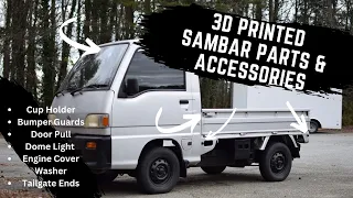 Subaru Sambar 3d Printed Accessories