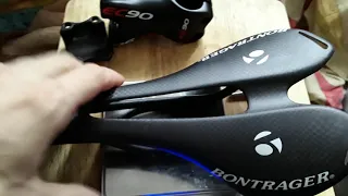 карбон aliexpress вынос ec90 и седло bontrager