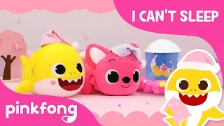I Can't Sleep! | Baby Shark Pillow | Pinkfong Night Lamp | Pinkfong Toy Show for Children