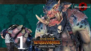 Total War: Warhammer 3 Immortal Empires Campaign - Wintertooth, Throgg the Troll King #1