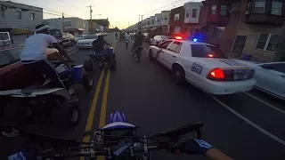 COPS CALL POLICE HELICOPTER FOR DIRT BIKES!!
