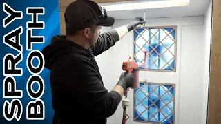 Custom built Spray Booth for Powdercoating, Ceramic Coating, Paint Spraying