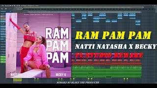 Natti Natasha x Becky G - Ram Pam Pam | FREE Instrumental | FLP | Remake